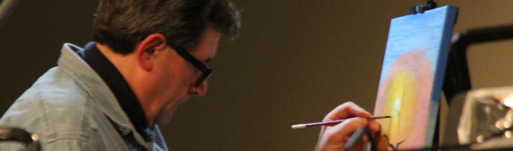 John Lychak painting