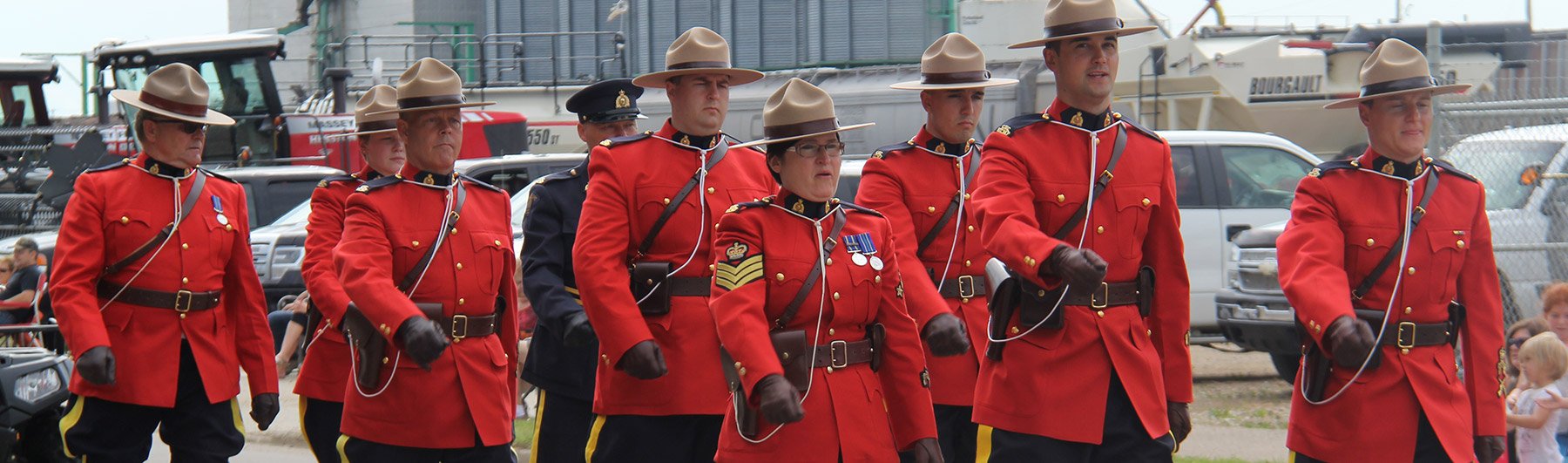 RCMP Marching