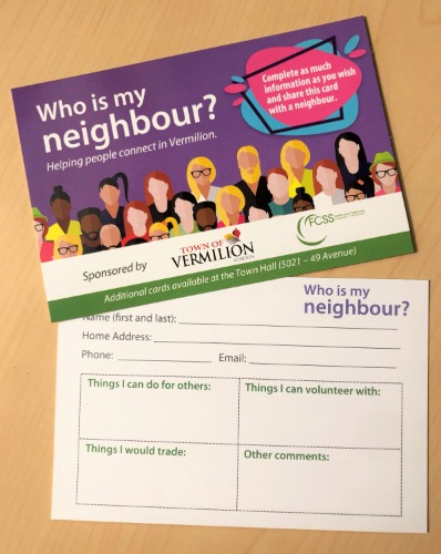 Neighbour Cards